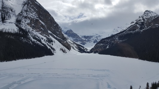 View from our room at Lake Louise © Holidays Beckon Pty Ltd